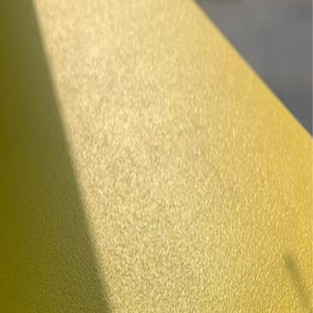 Textured Yellow Powder Coating