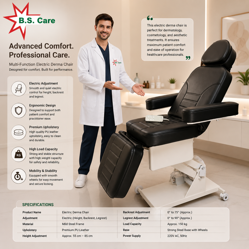 Motorized Hair Transplant Chair