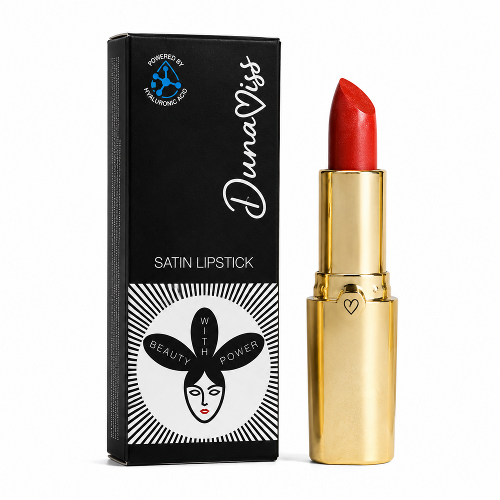 Dona Red Sheen Satin Lipstick