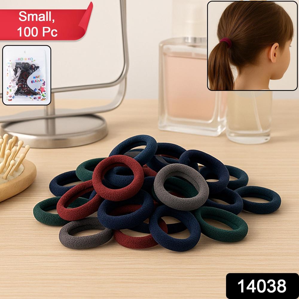 Small Hairbands Bands Hair Rubber Bands (pack Of 100 / Multicolour) - Application: As Per Product Requirement