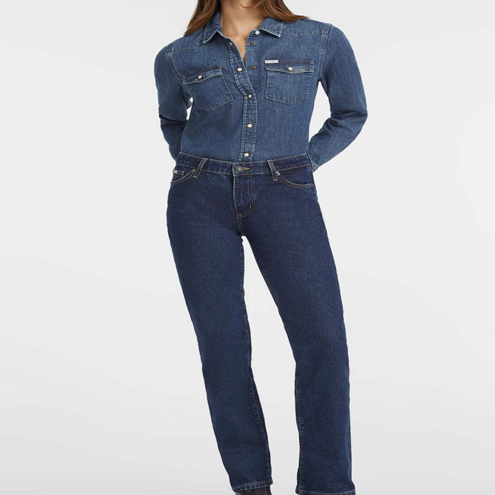 Export Surplus Women'S Denim Shirt - Color: Blue