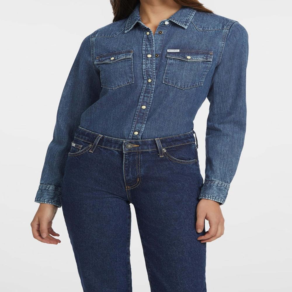 Export Surplus Women's Denim Shirt