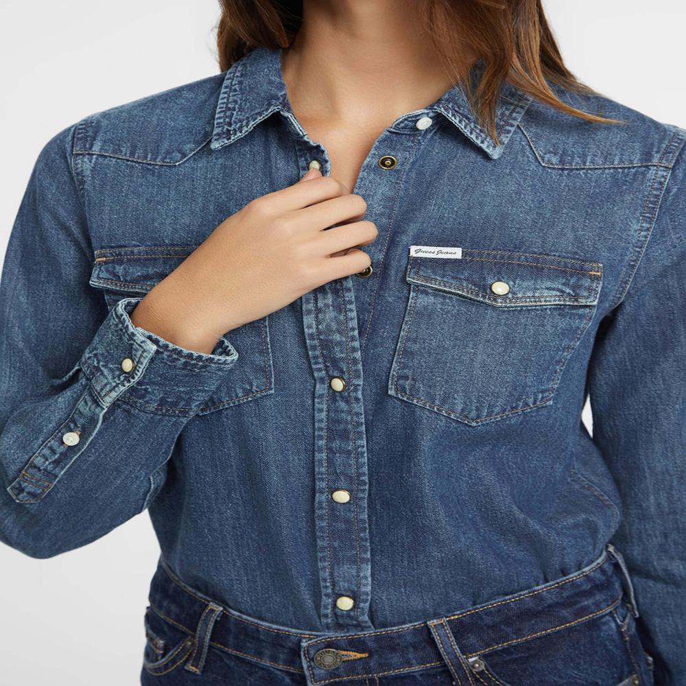 Export Surplus Women's Denim Shirt