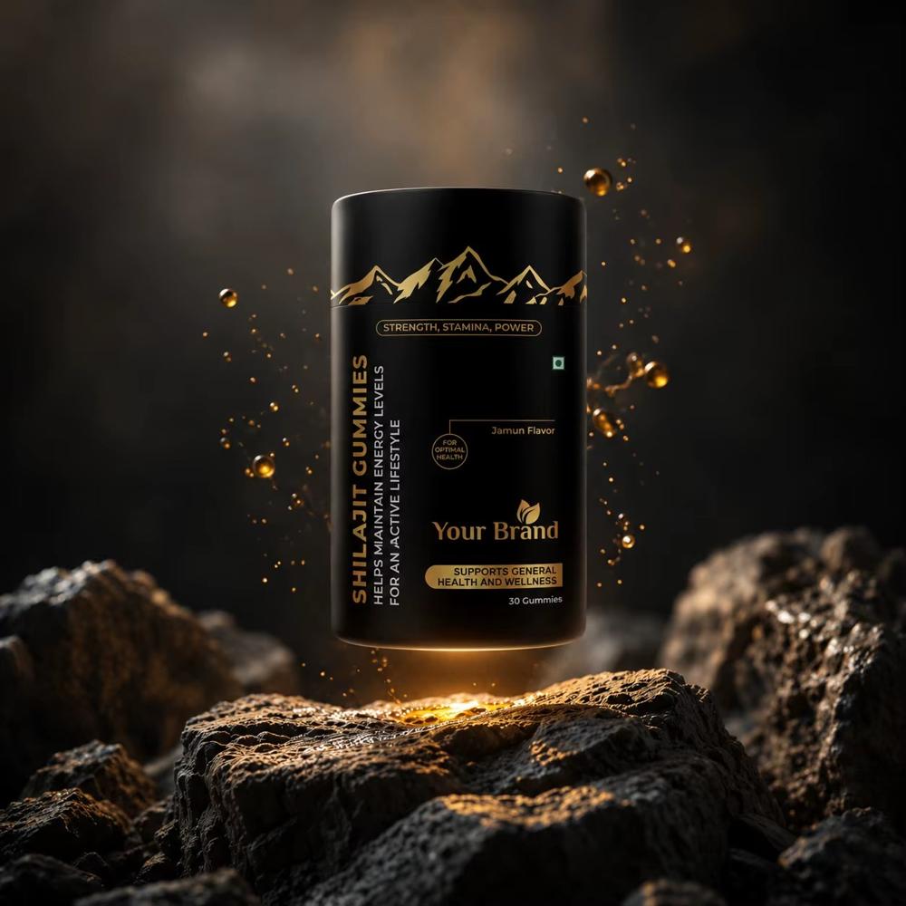 Shilajit Gummies for Energy & Men's Wellness Support
