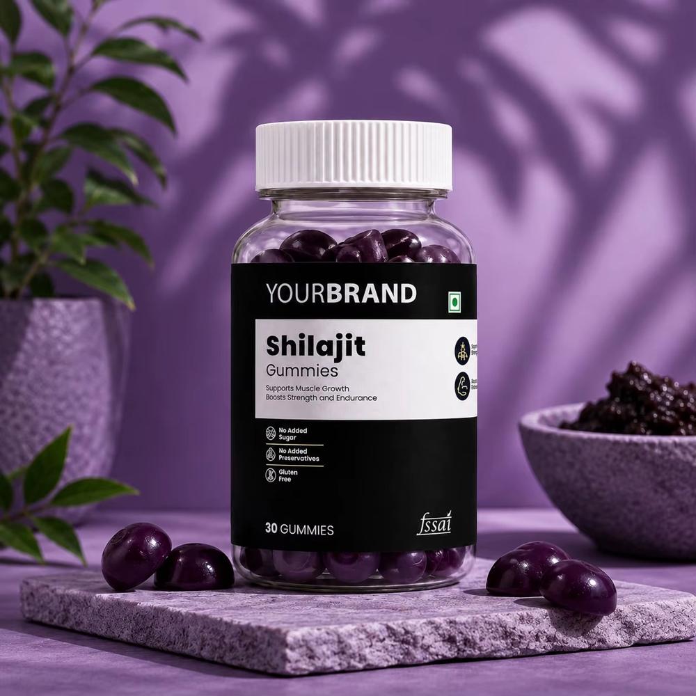 Shilajit Gummies for Energy & Men's Wellness Support