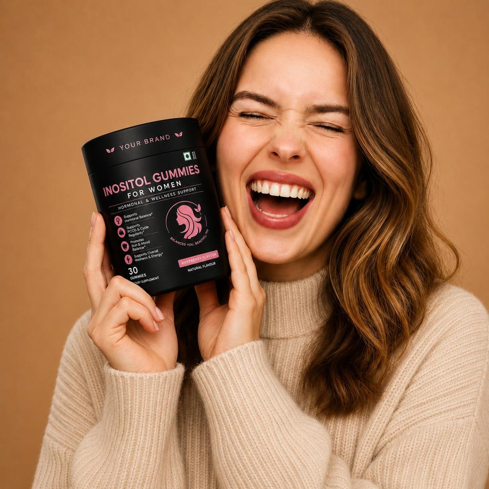 Inositol Gummies for Women Hormonal & Wellness Support