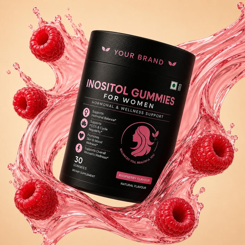 Inositol Gummies for Women Hormonal & Wellness Support