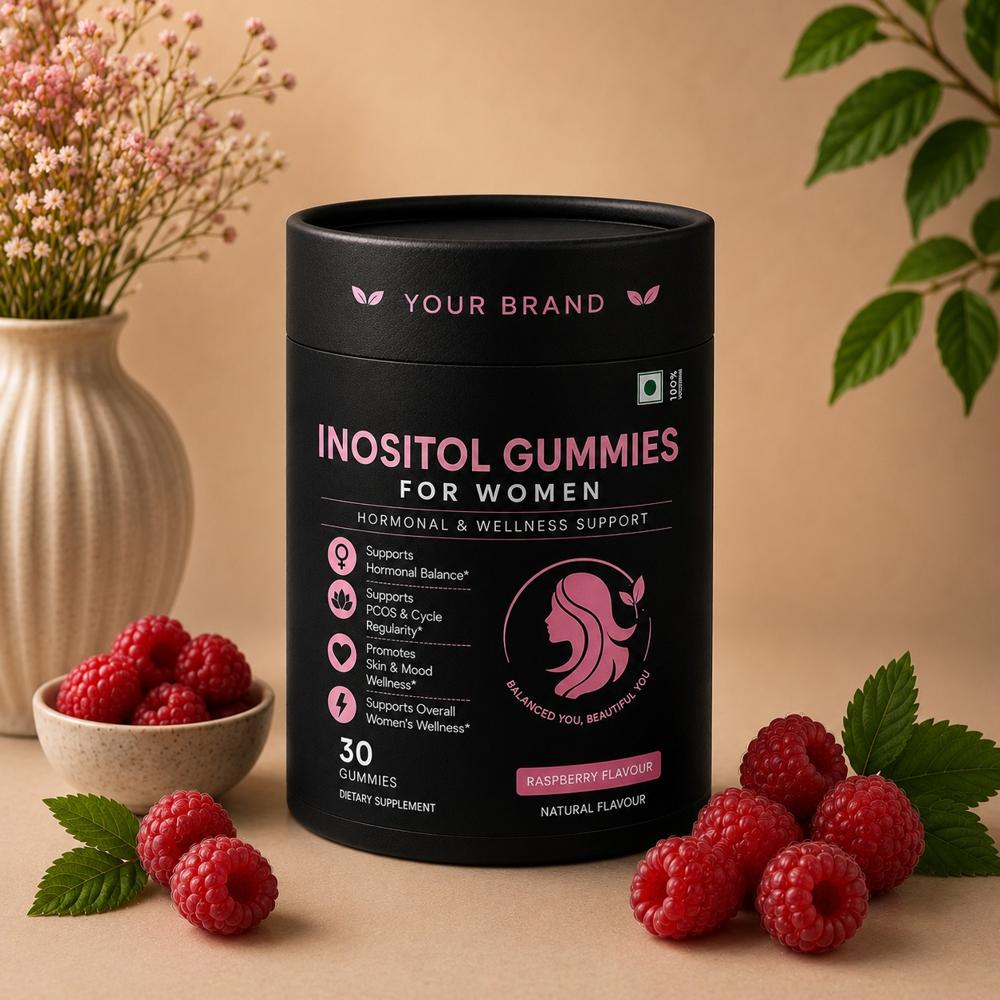 Inositol Gummies for Women Hormonal & Wellness Support