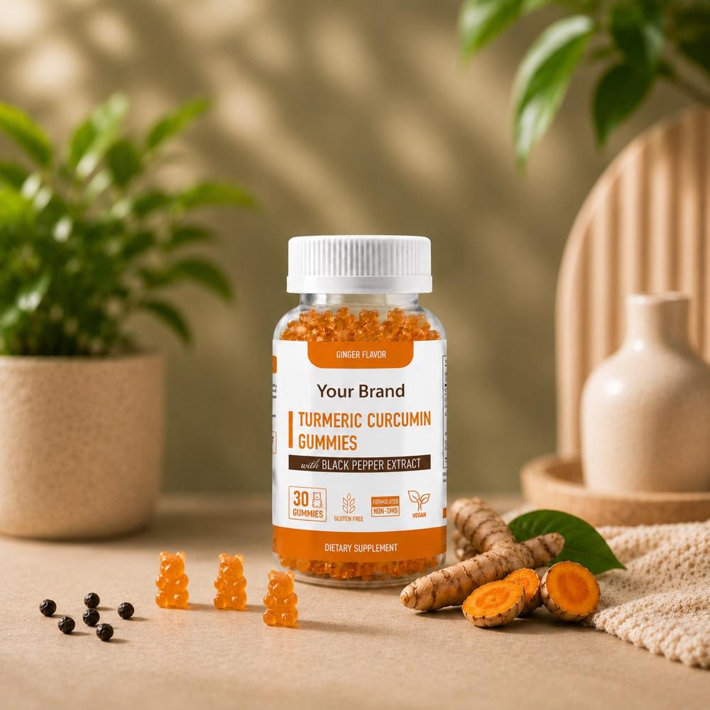 Curcumin with Turmeric Gummies for Joint & Immunity Support