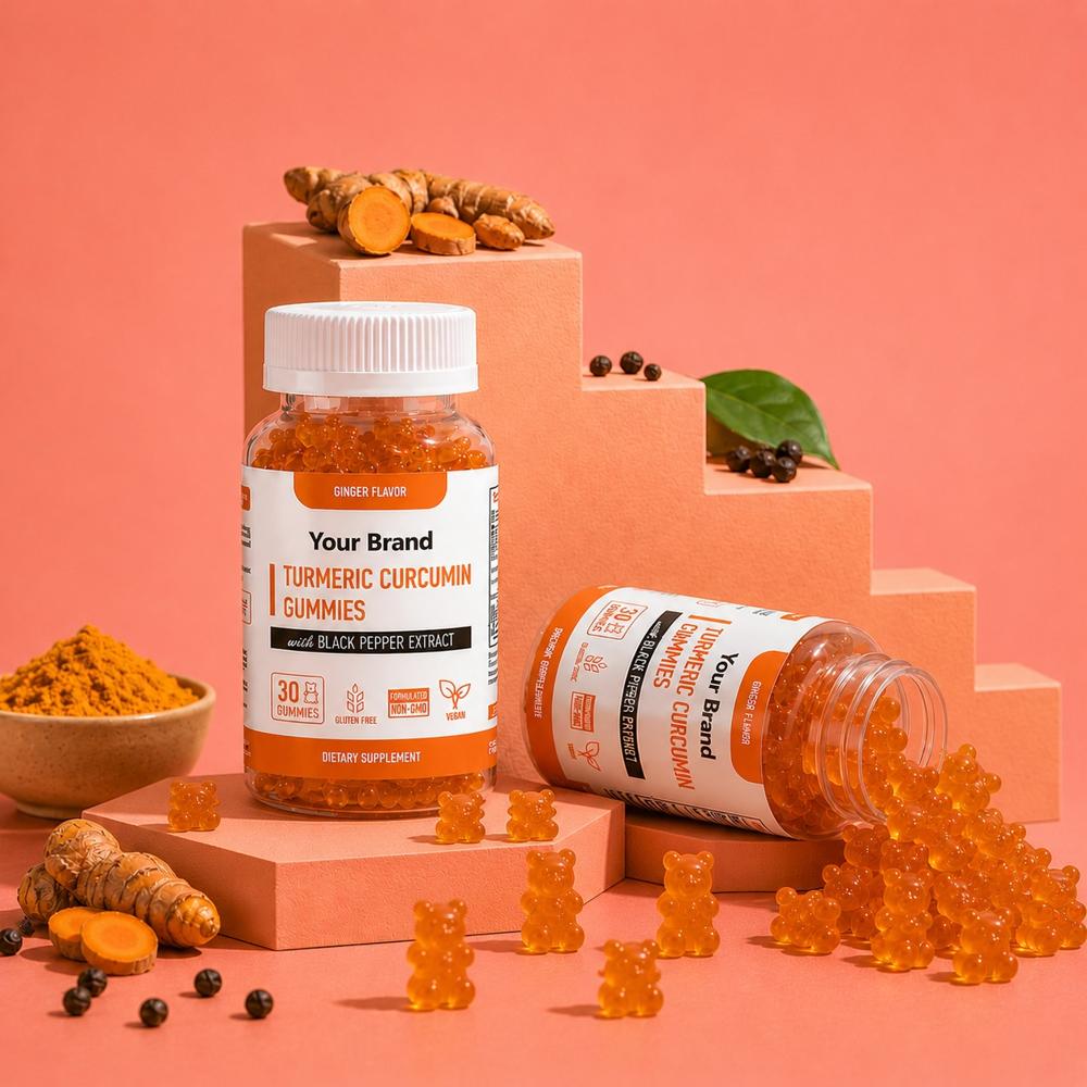 Curcumin with Turmeric Gummies for Joint & Immunity Support