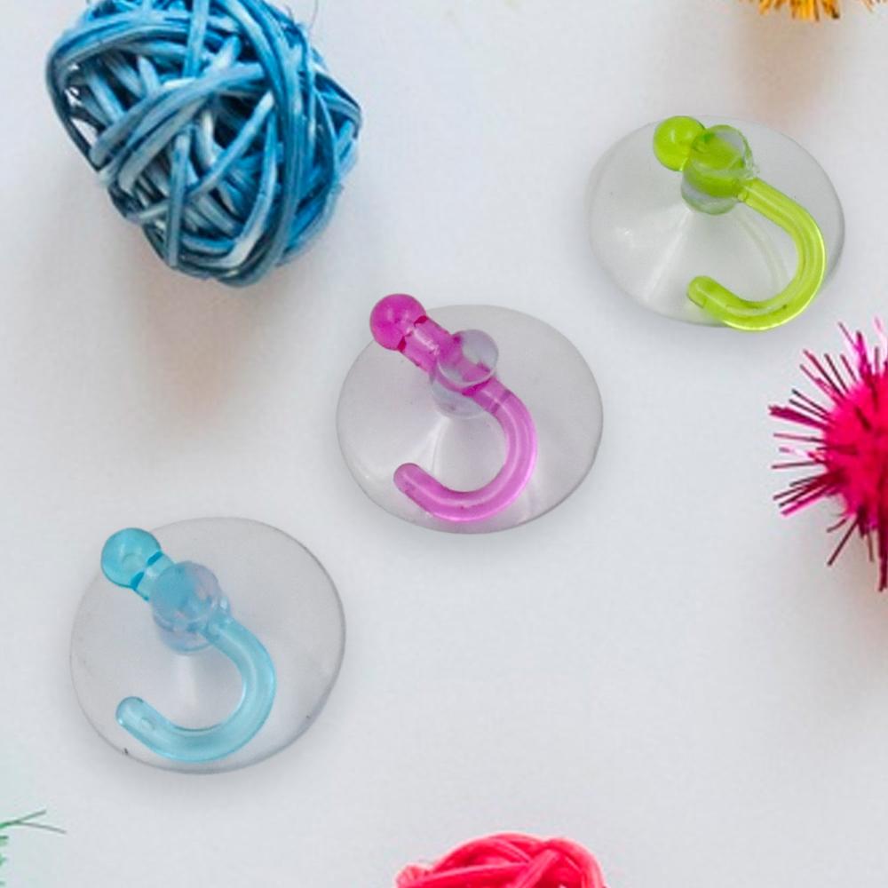 Transparent Rubber Vacuum Sucker Hooks Hanger Strong Suction Cup (12 Pc) - Application: As Per Product Requirement