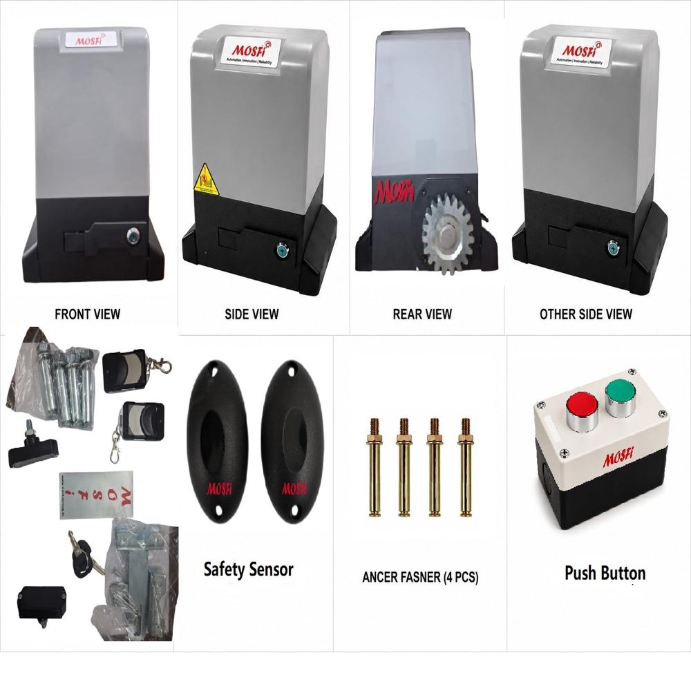 Automatic Sliding Gate Motor 600 Kg Mosfi Kit - Ambient Temperature: -5