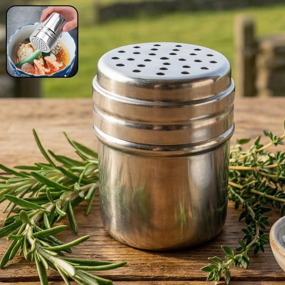 Multipurpose Stainless-steel Spice Shaker Container (1 Pc) - Application: As Per Product Requirement