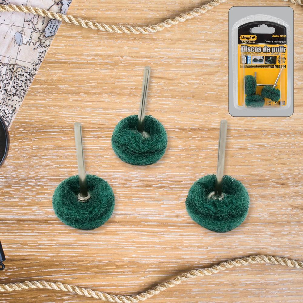 Abrasive Buffing Polishing Wheel Set (3 Pcs) - Application: As Per Product Requirement