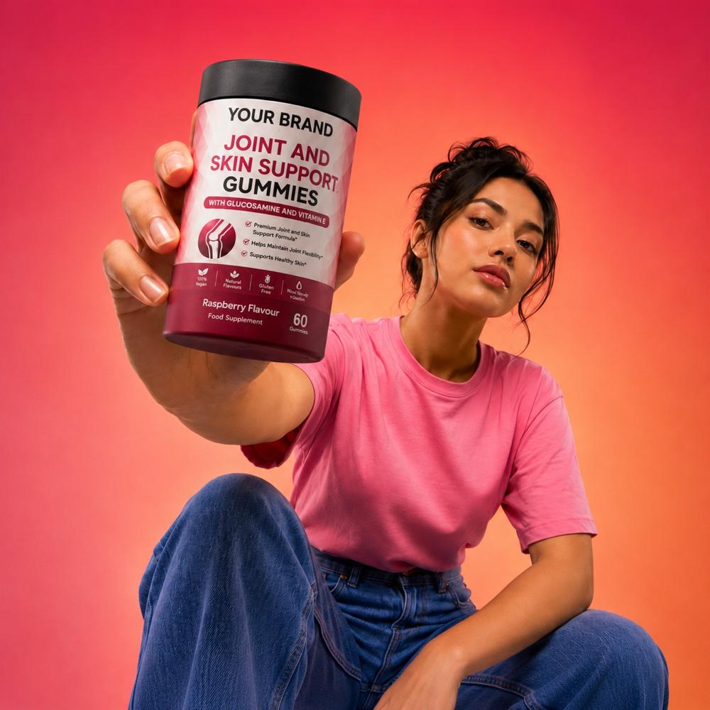 Joint & Skin Support Gummies for Daily Wellness Care