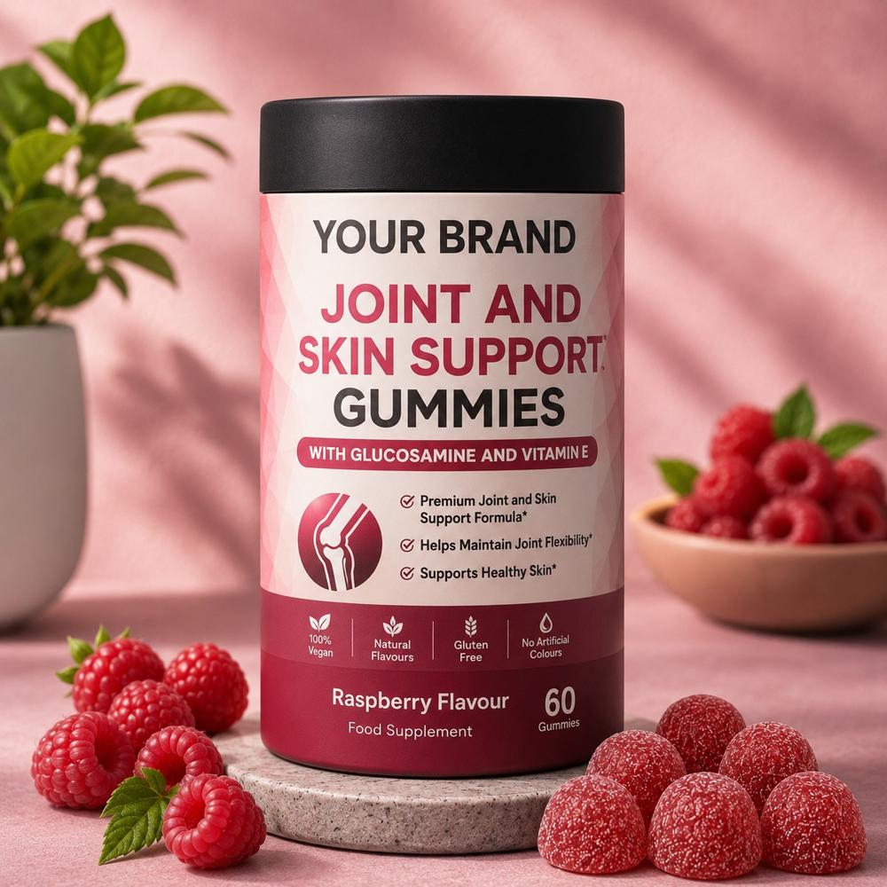 Joint & Skin Support Gummies for Daily Wellness Care