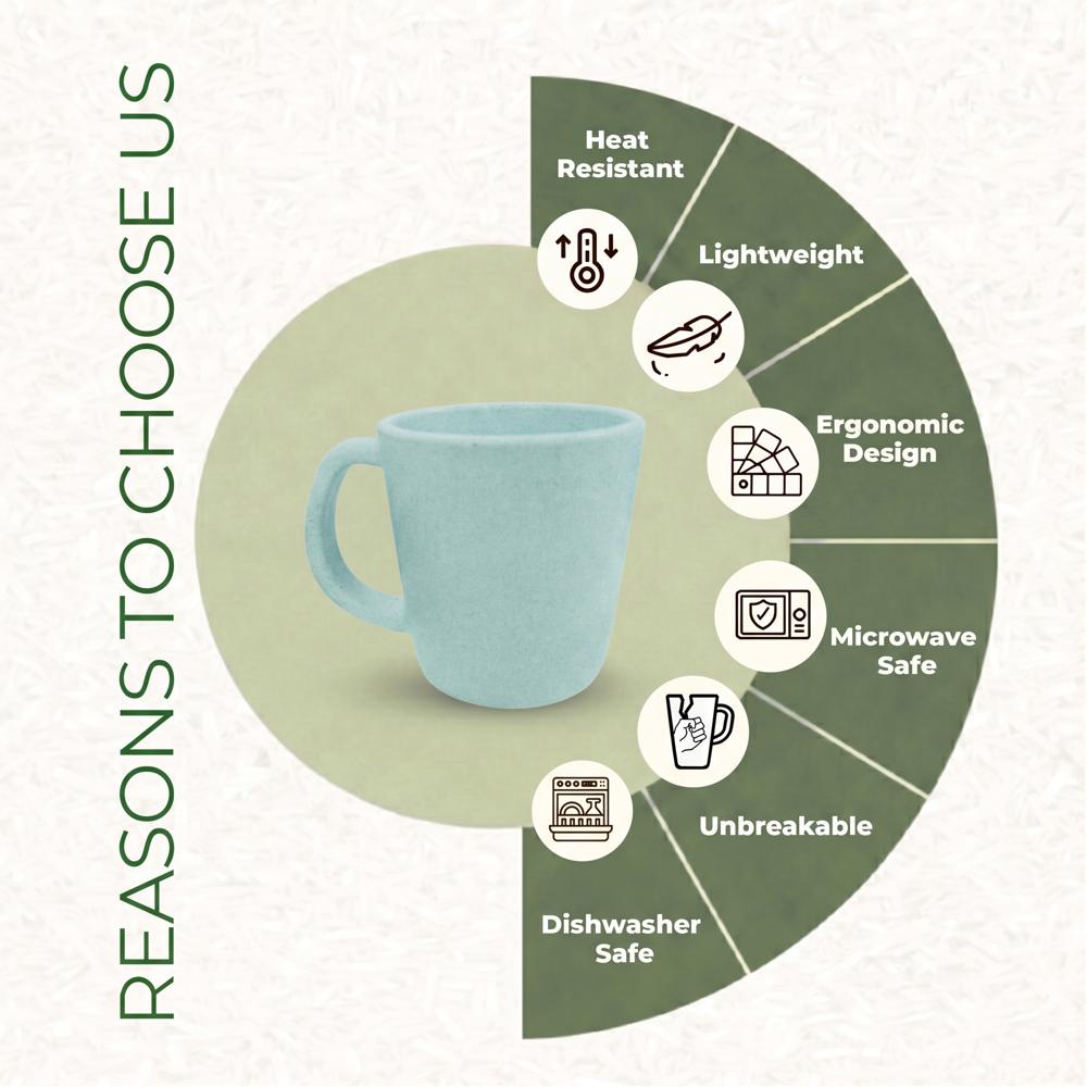 Husk Crafted Pebble Brew Cup - 150 ml