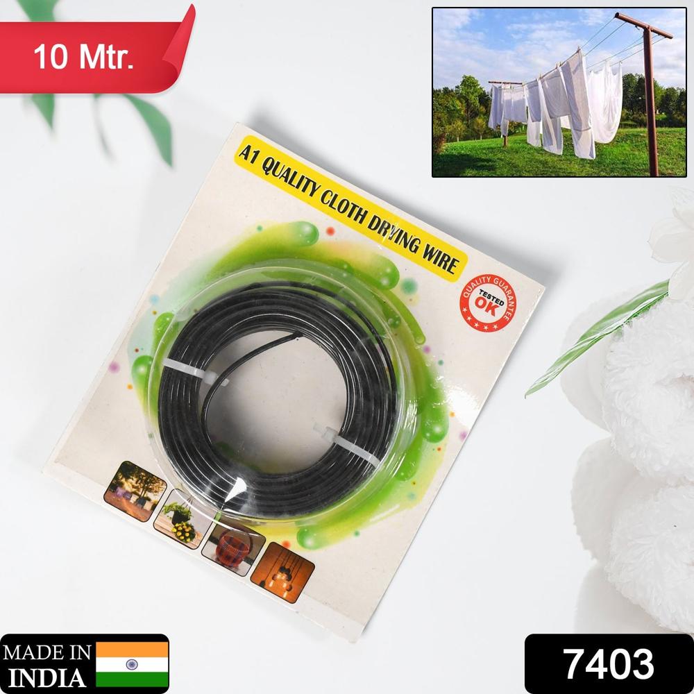 High-Quality Cloth Drying & Gardening Wire (10M) - Application: As Per Product Requirement