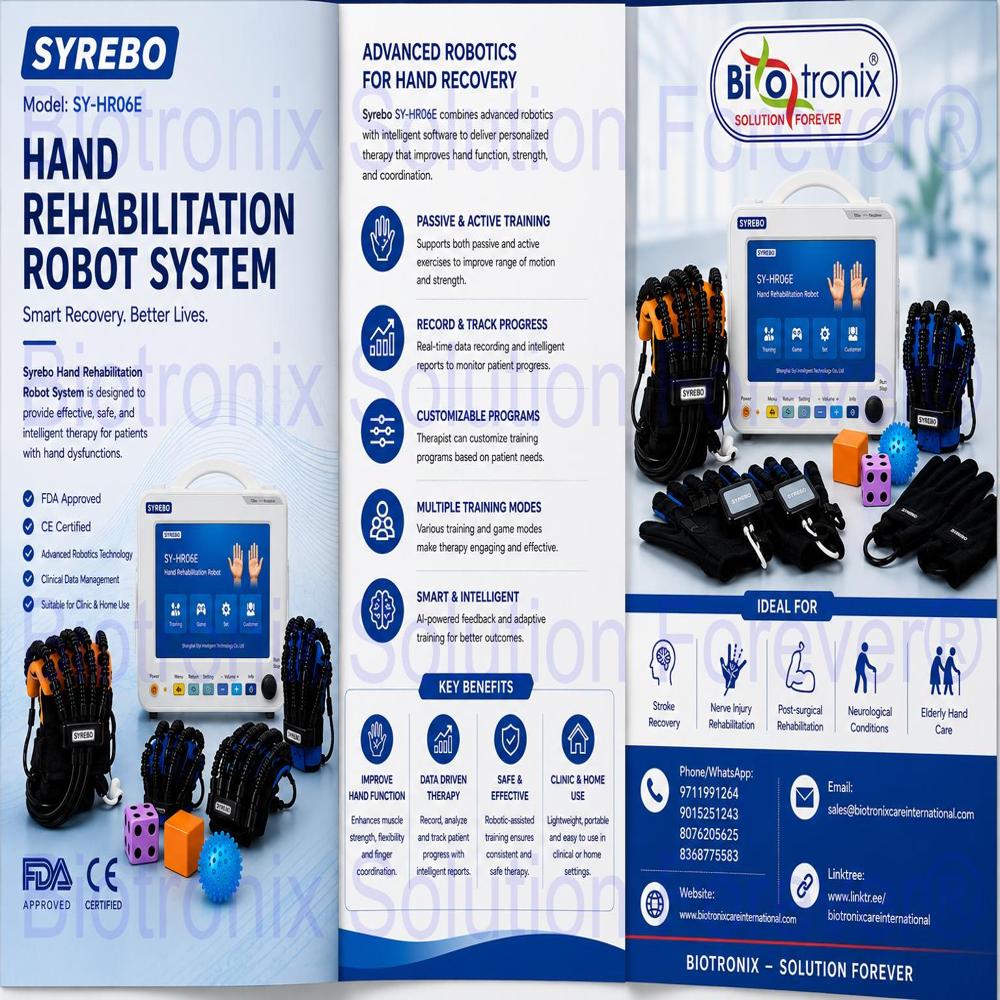 Syrebo C12 Hand Rehabilitation System for Physiotherapy