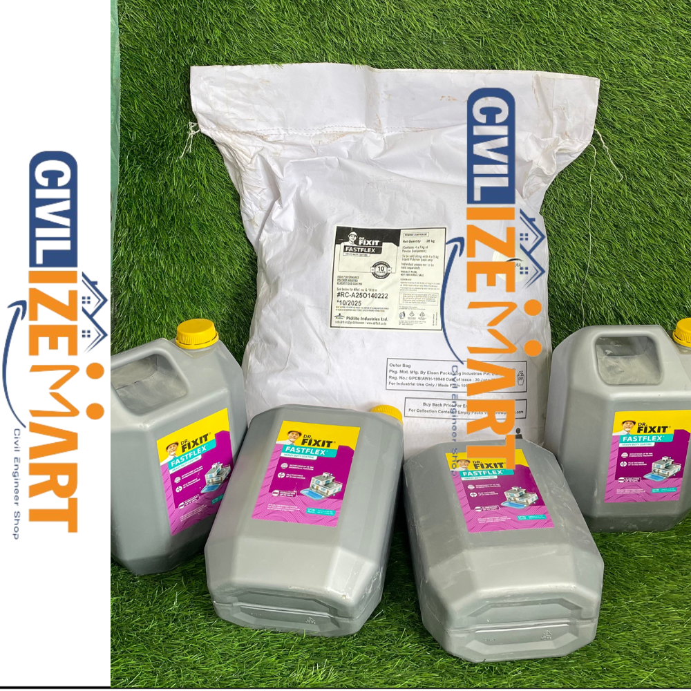 Dr Fixit Fast Flex - Application: Waterproofing Of Bathrooms