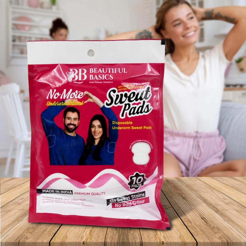 Underarms Sweat Pads Disposable Highly Absorbent Pads Cotton (Pack Of 10) - Application: As Per Product Requirement