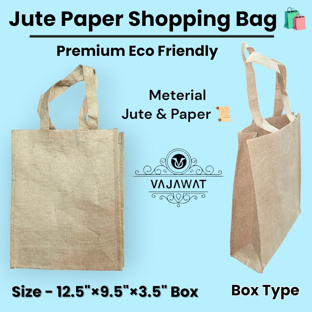 Jute Paper Shopping Bag