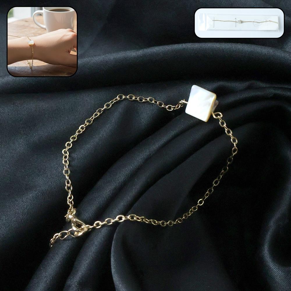 Premium Elegant Adjustable Chain Bracelet (1 Pc / Mix Design) - Color: Jewellery
