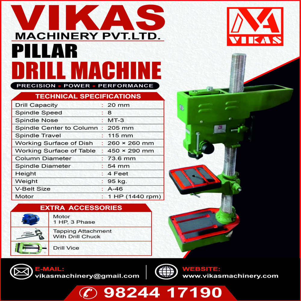 BENCH DRILL MACHINE 20MM