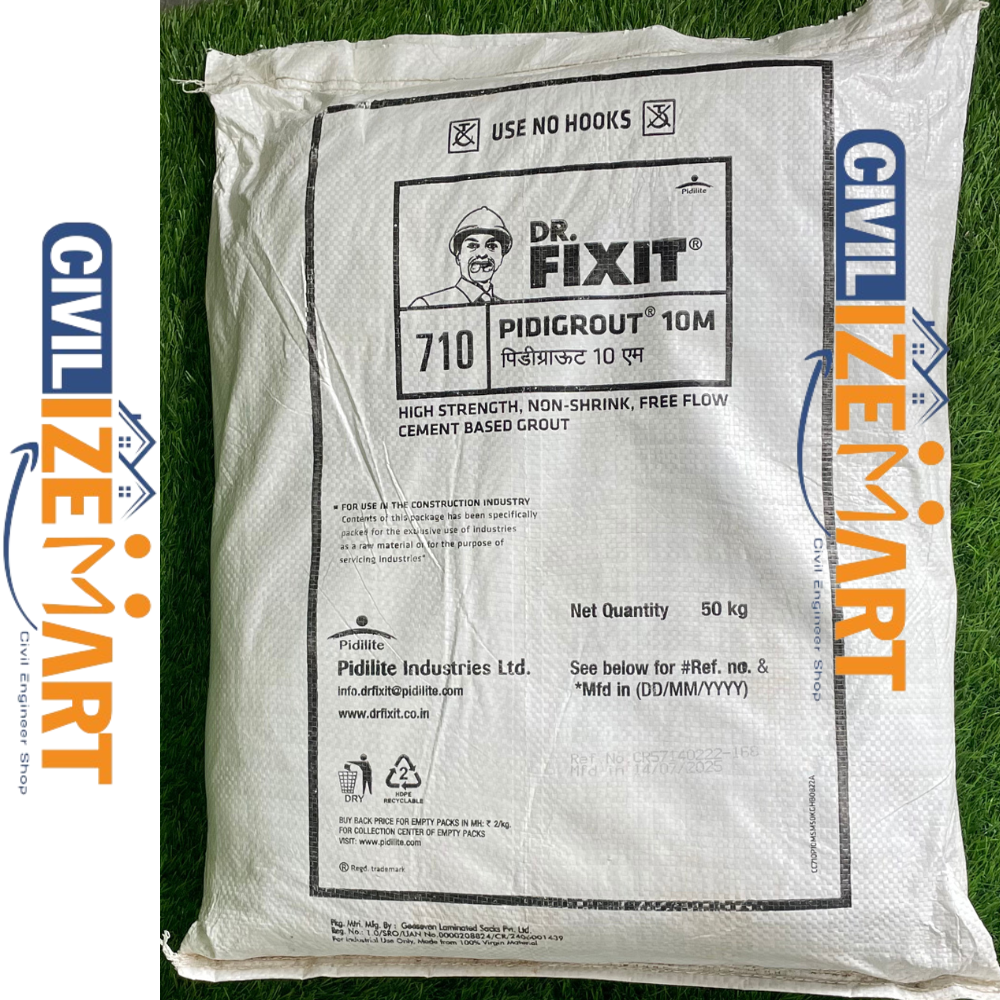 Dr Fixit Pidigrout 10M - Application: Machine Foundations