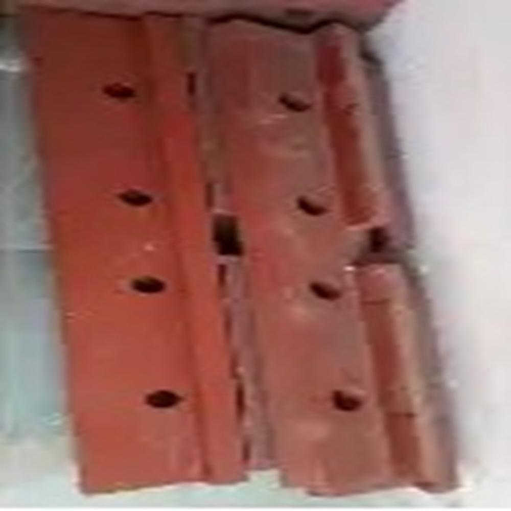Support Bar Z Block - Cast Iron, Custom Size, Orange | High Load Bearing, Galvanized Finish, Manual Control