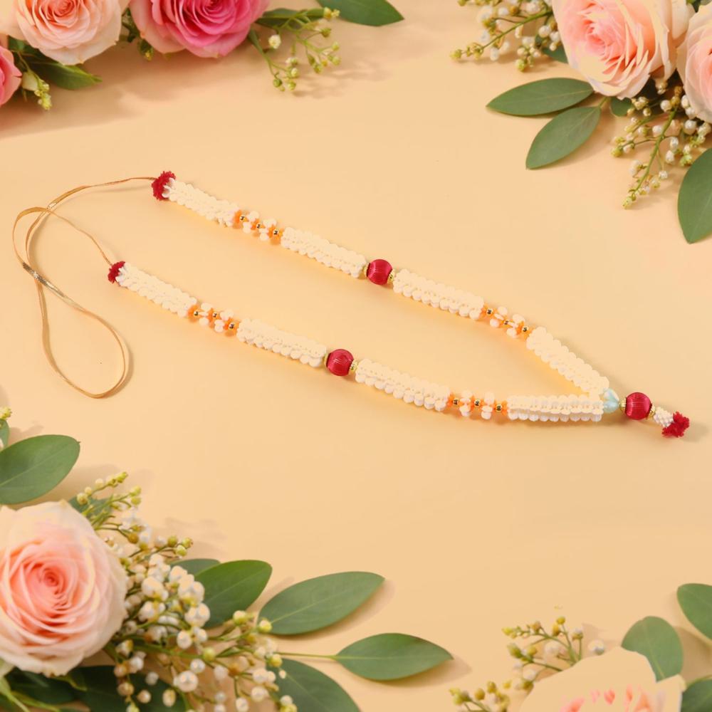 Traditional Decorative Pooja Gajra Garland (1 Pc) - Application: As Per Product Requirement