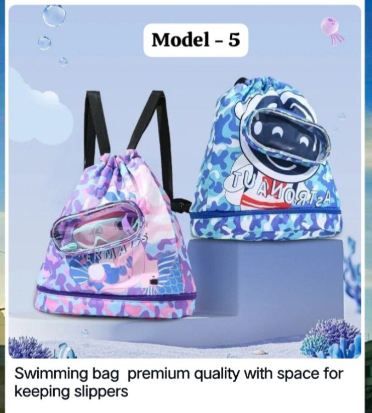 Swimming Bag with Slipper Space Model - 5