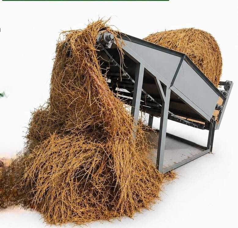 Paddy Straw Bale Opener Machine
