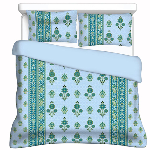 90x100inch Queen Size Pure Cotton Fabric Bed Sheet