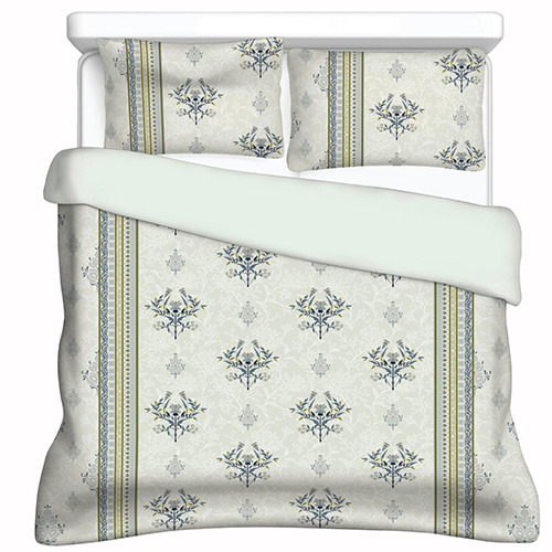 108 x 108inch King Size Pure Cotton Fabric Bed Sheet