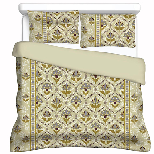 108 x 108inch King Size Pure Cotton Fabric Bed Sheet