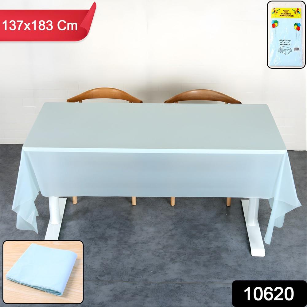 Waterproof Disposable Plastic Table Cover 137 X 183 Cm - Application: As Per Product Requirement