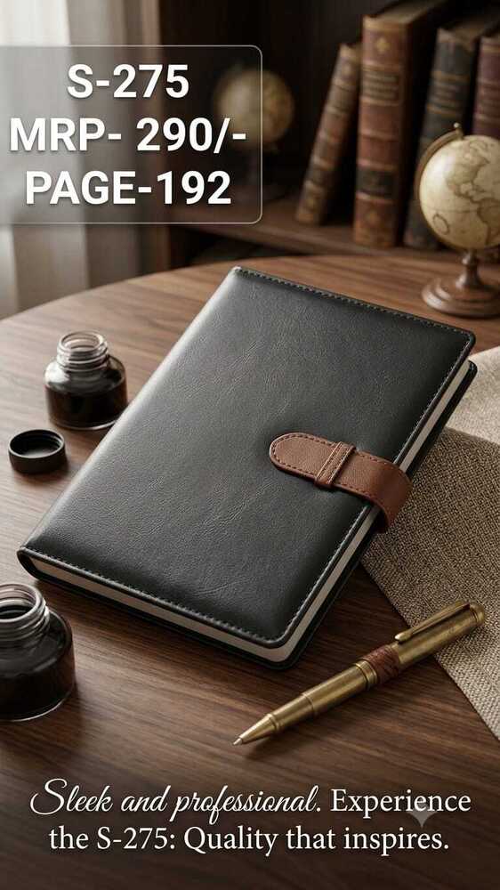Sleek And Professional Diary