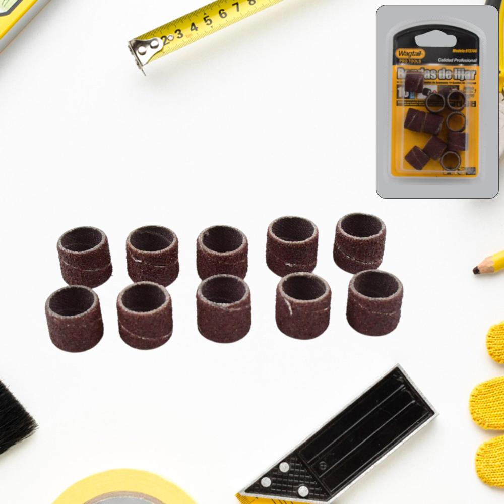 Drum Polishing Kit, Drum Sanding Sleeves Widely Used (10 Pcs Set) - Application: As Per Product Requirement