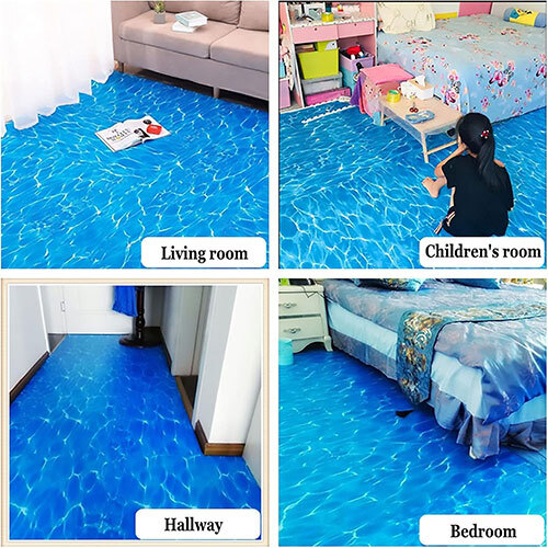 EVA Floor Mat 20mm - Water Print