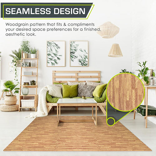 EVA Floor Mat 20mm - Wood Print