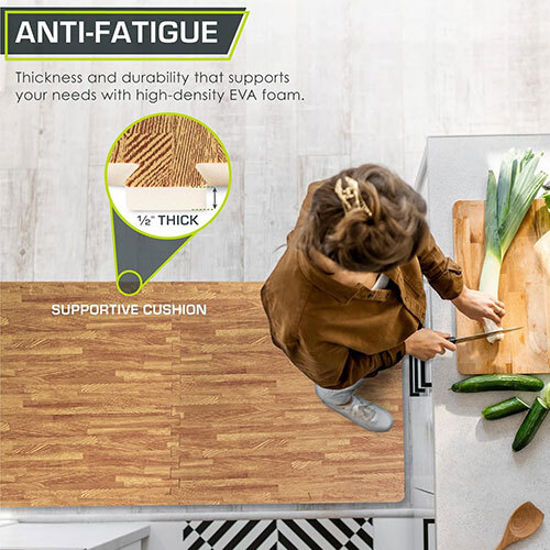 EVA Floor Mat 20mm - Wood Print