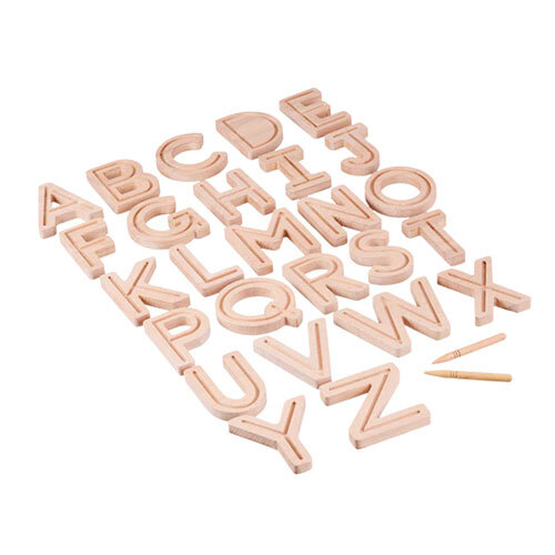 Alphabet Block Stencils