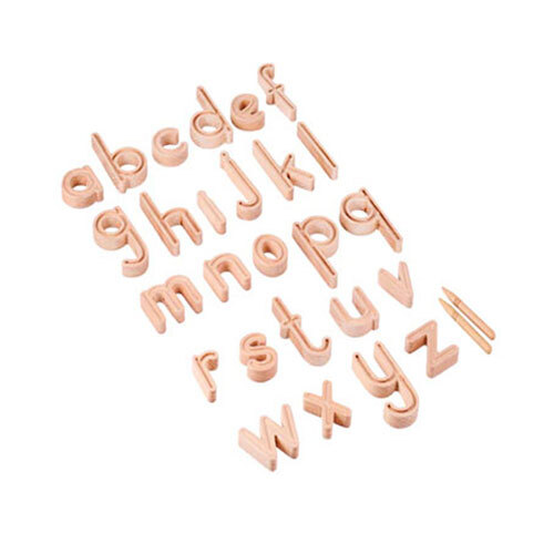 Small Letter Block Stencils