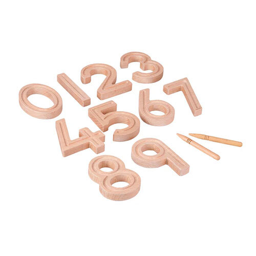 Number Block Stencils