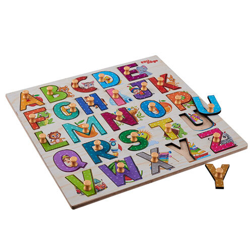 Capital Letter Knob puzzle