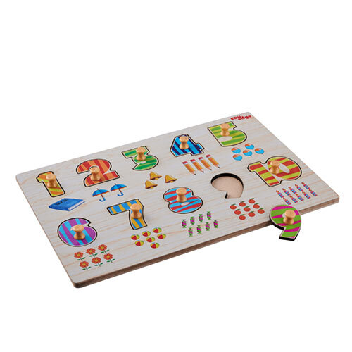 Numeral Knob Puzzle