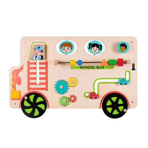 Vertical sensory play-Bus