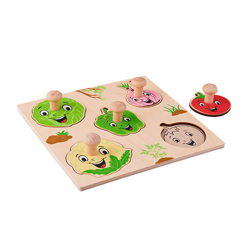 Vegetables Knob Puzzle