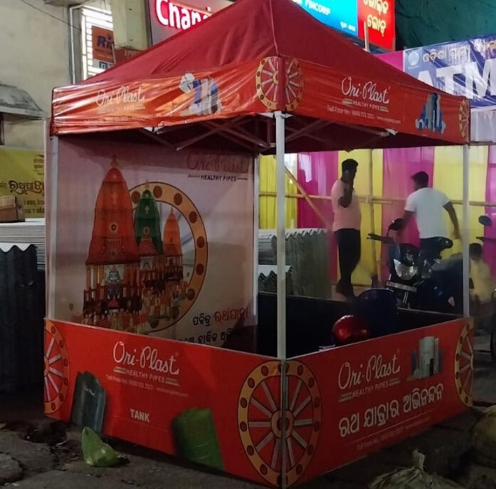 Standee And Canopy